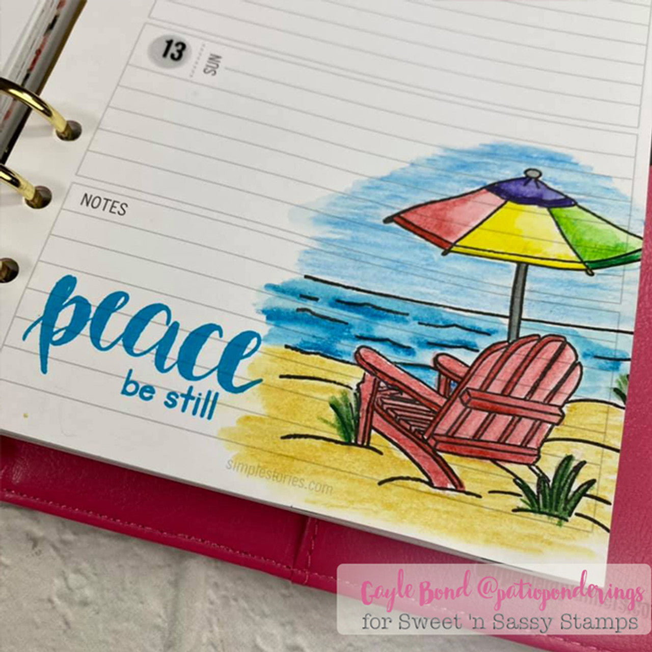 Faith Phrases Clear Stamp Set
