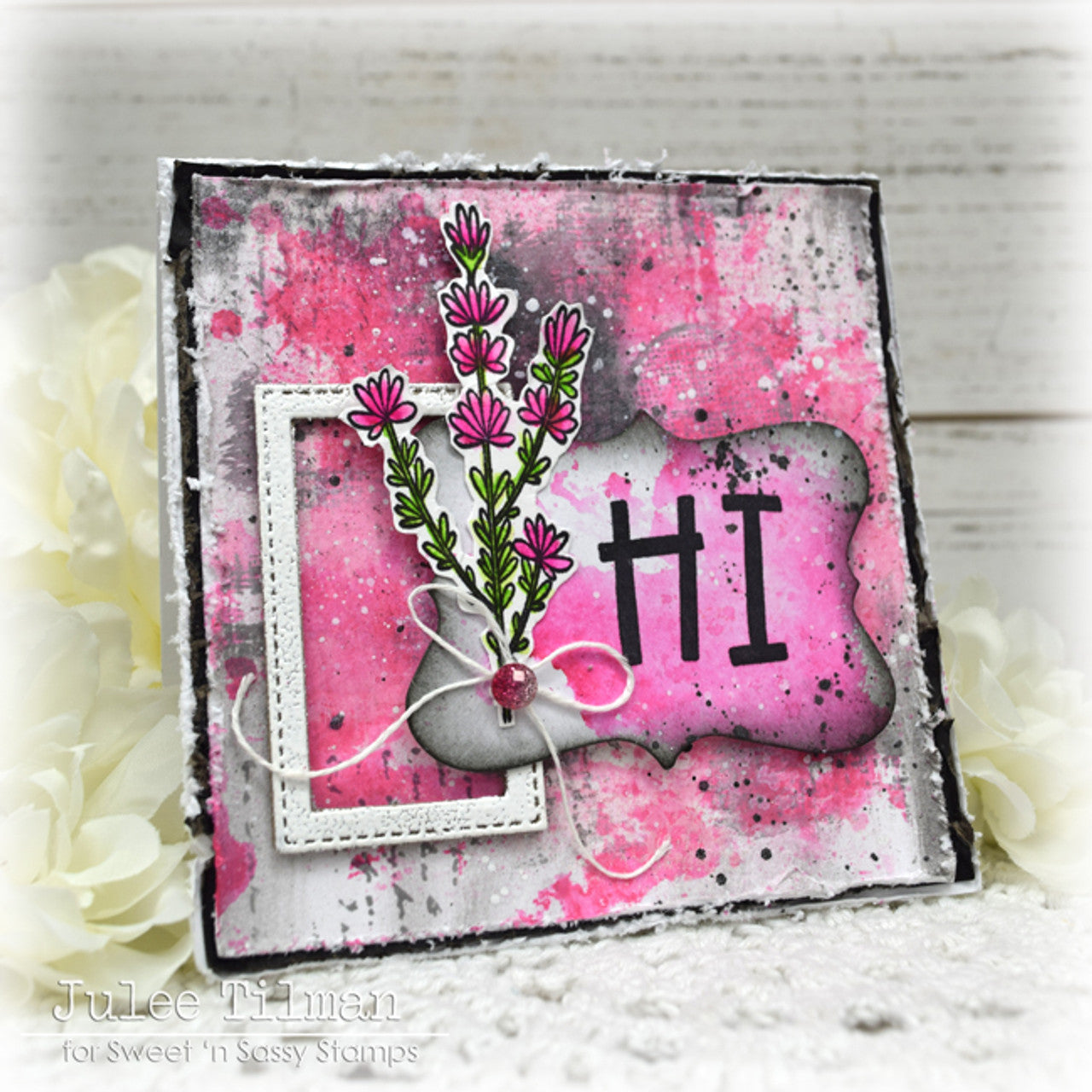 Flower Garden Clear Stamp Set