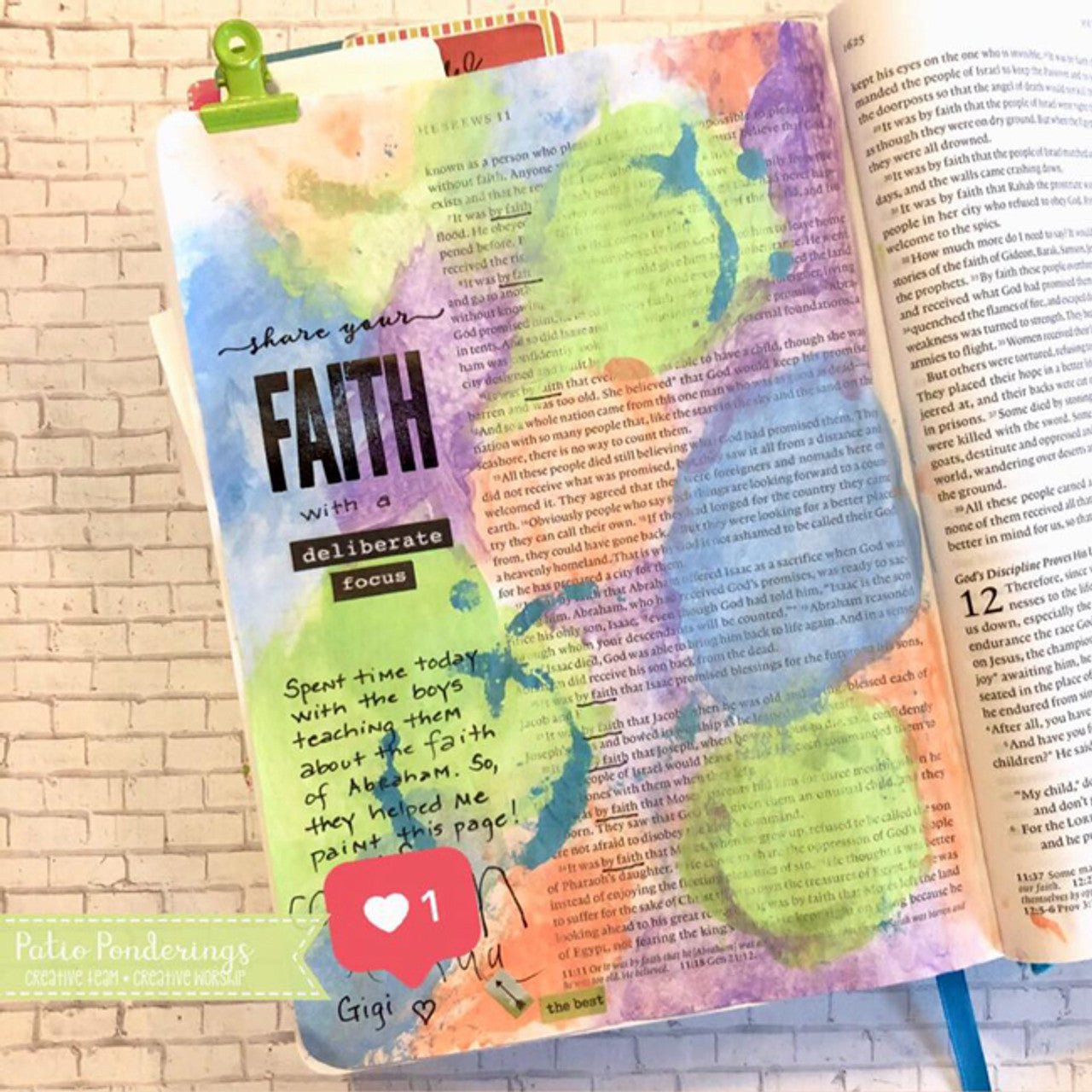 Choose Faith Clear Stamp Set