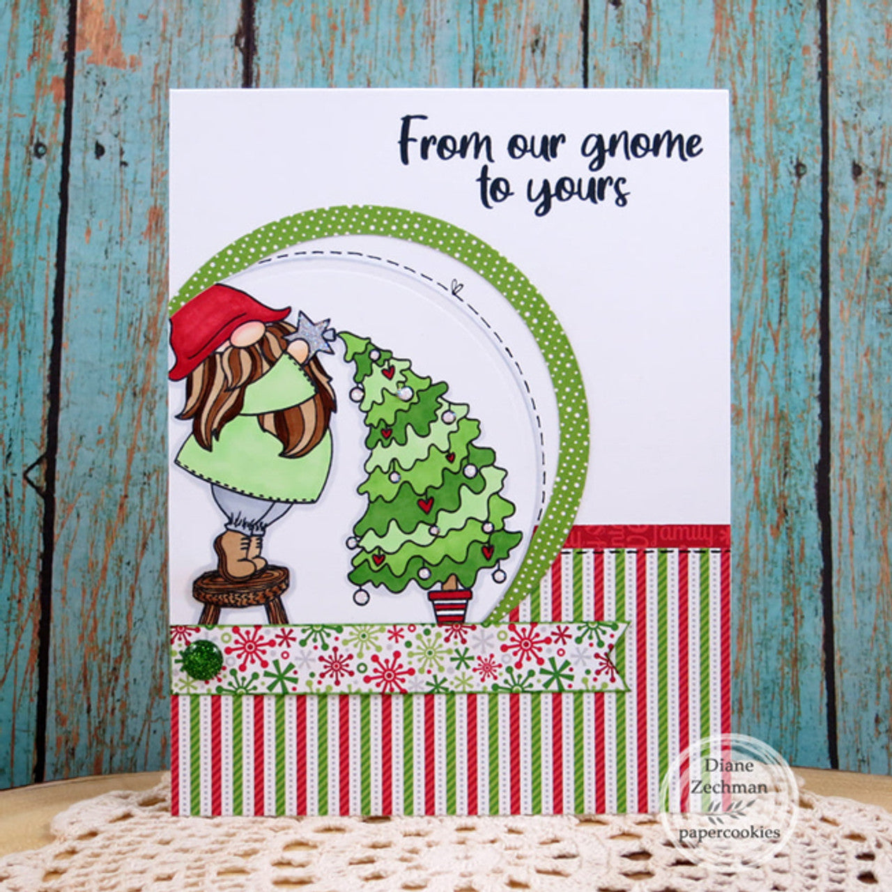Christmas Gnomes Clear Stamp Set