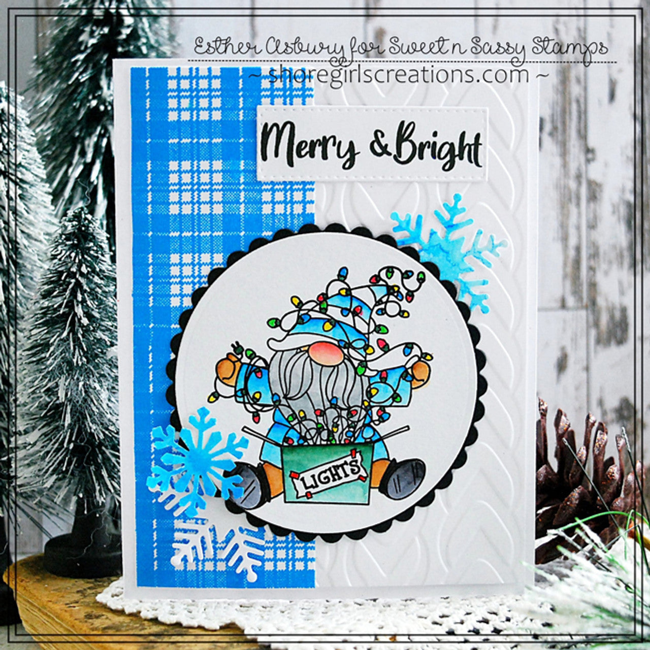 Christmas Gnomes Clear Stamp Set