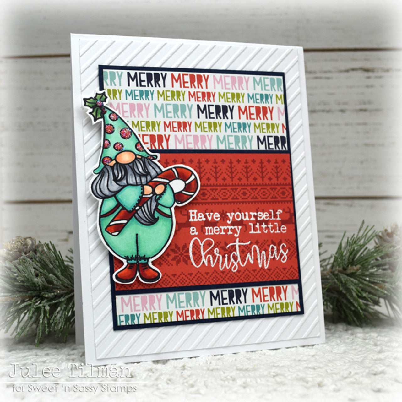 Christmas Gnomes Clear Stamp Set