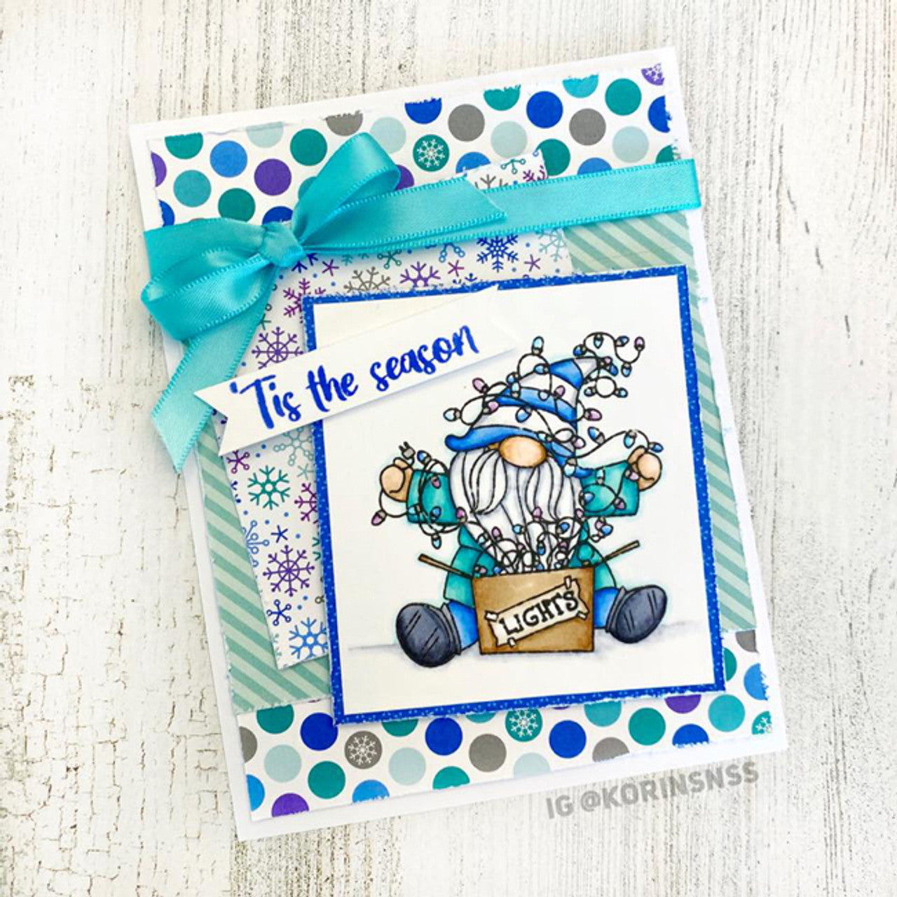 Christmas Gnomes Clear Stamp Set