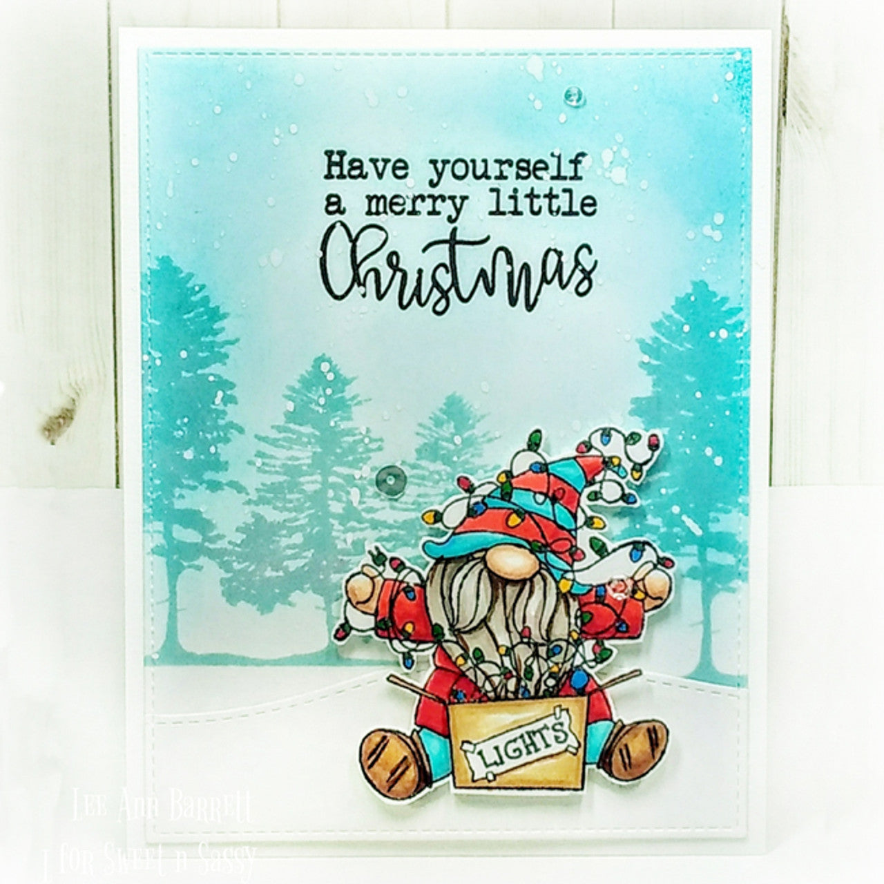 Christmas Gnomes Clear Stamp Set