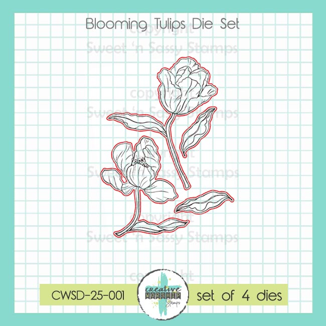 Blooming Tulips Die Set