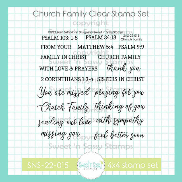 Church Family Clear Stamp Set