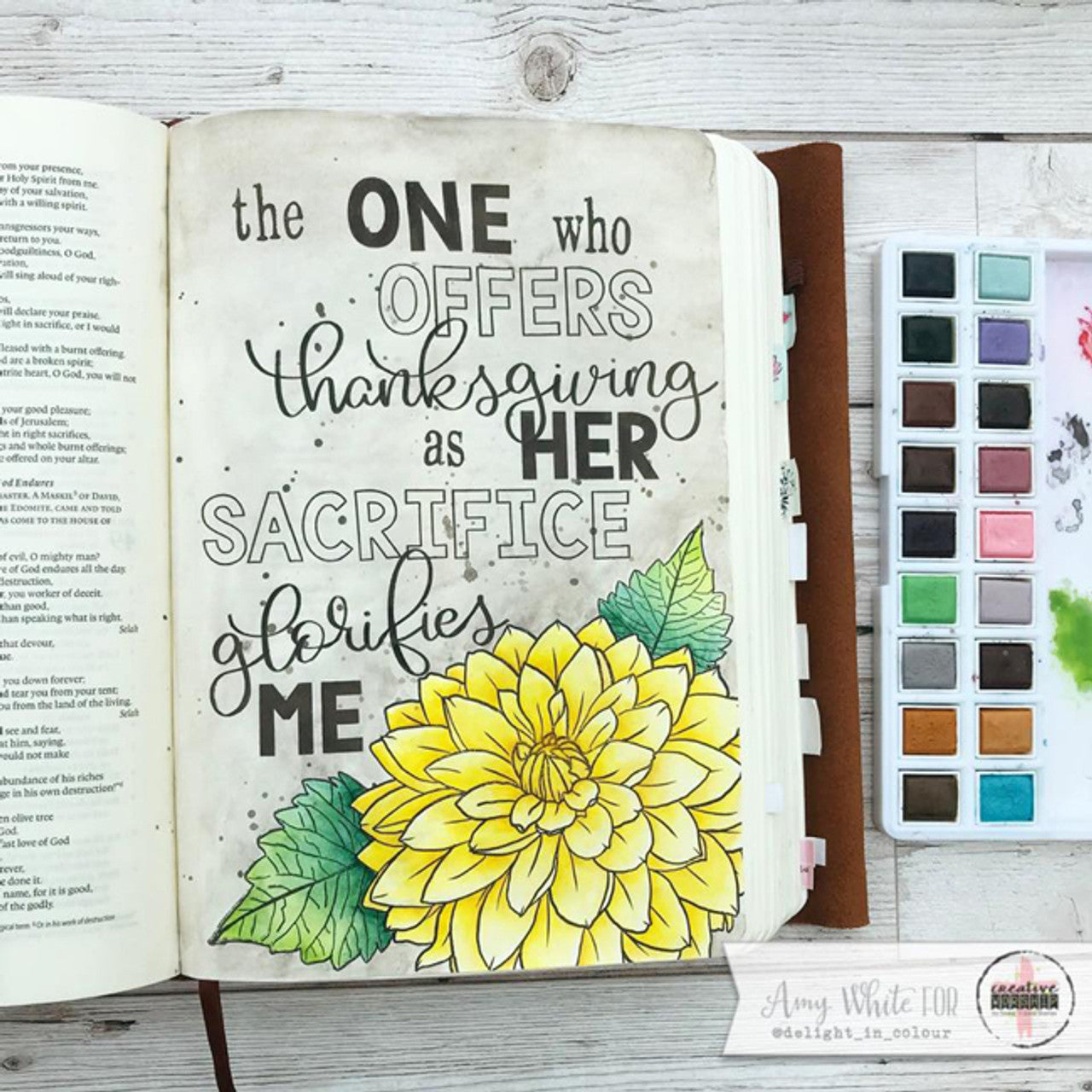 Dazzling Dahlia Line Art Printable PDF
