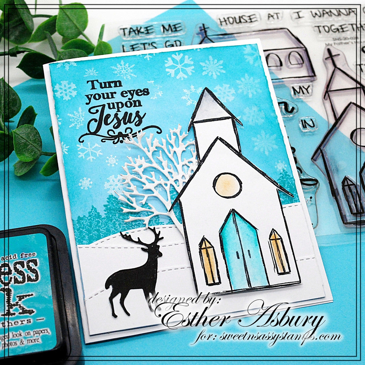 Decorative Frame Toppers Clear Stamp Set