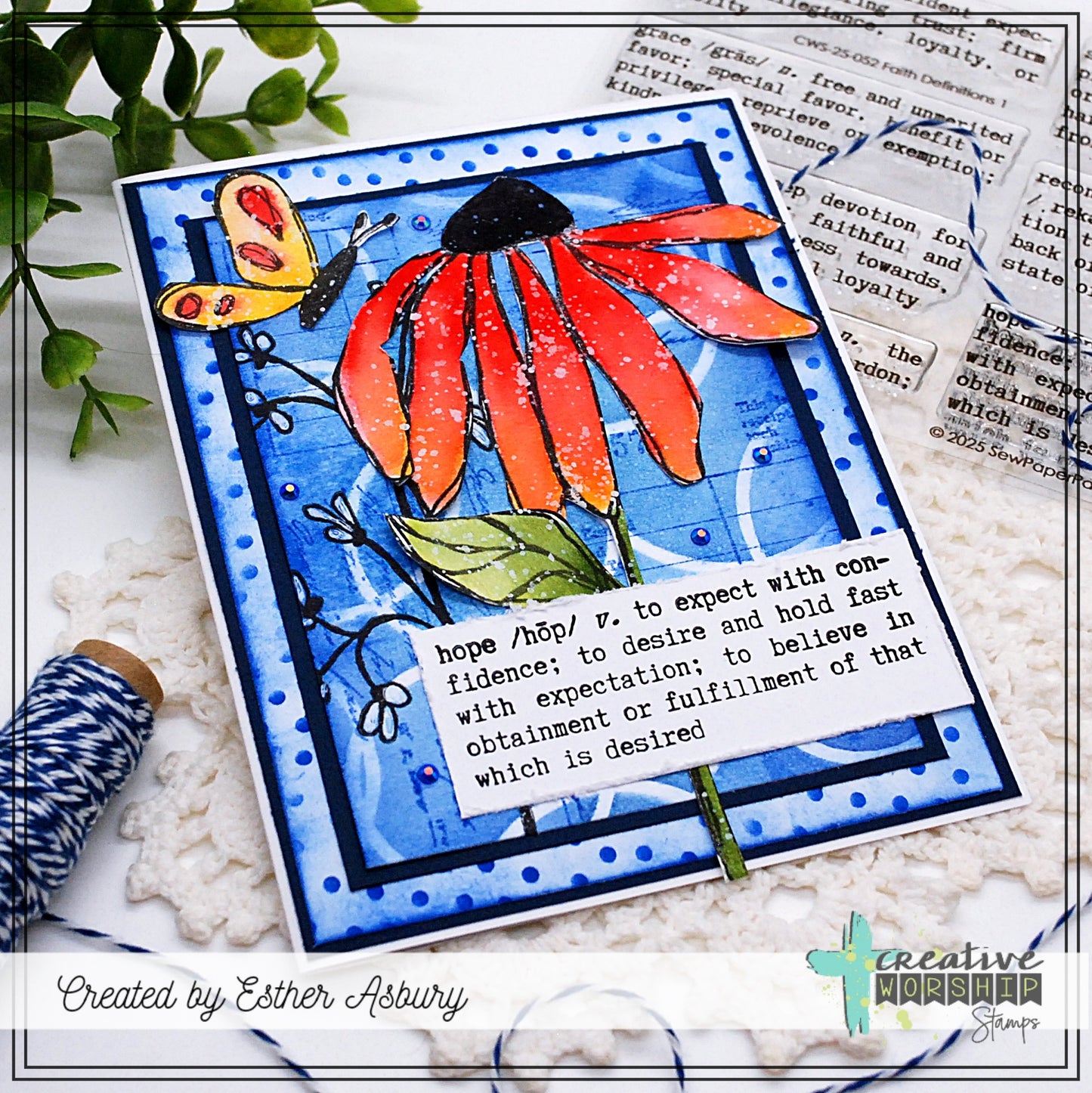 Lots of Dots Mini Stencil