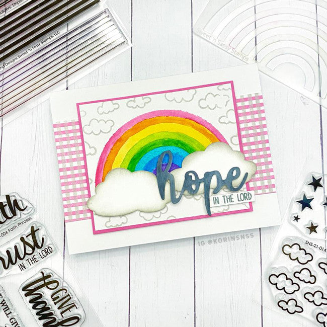 Background Builders: Stripes Clear Stamp Set