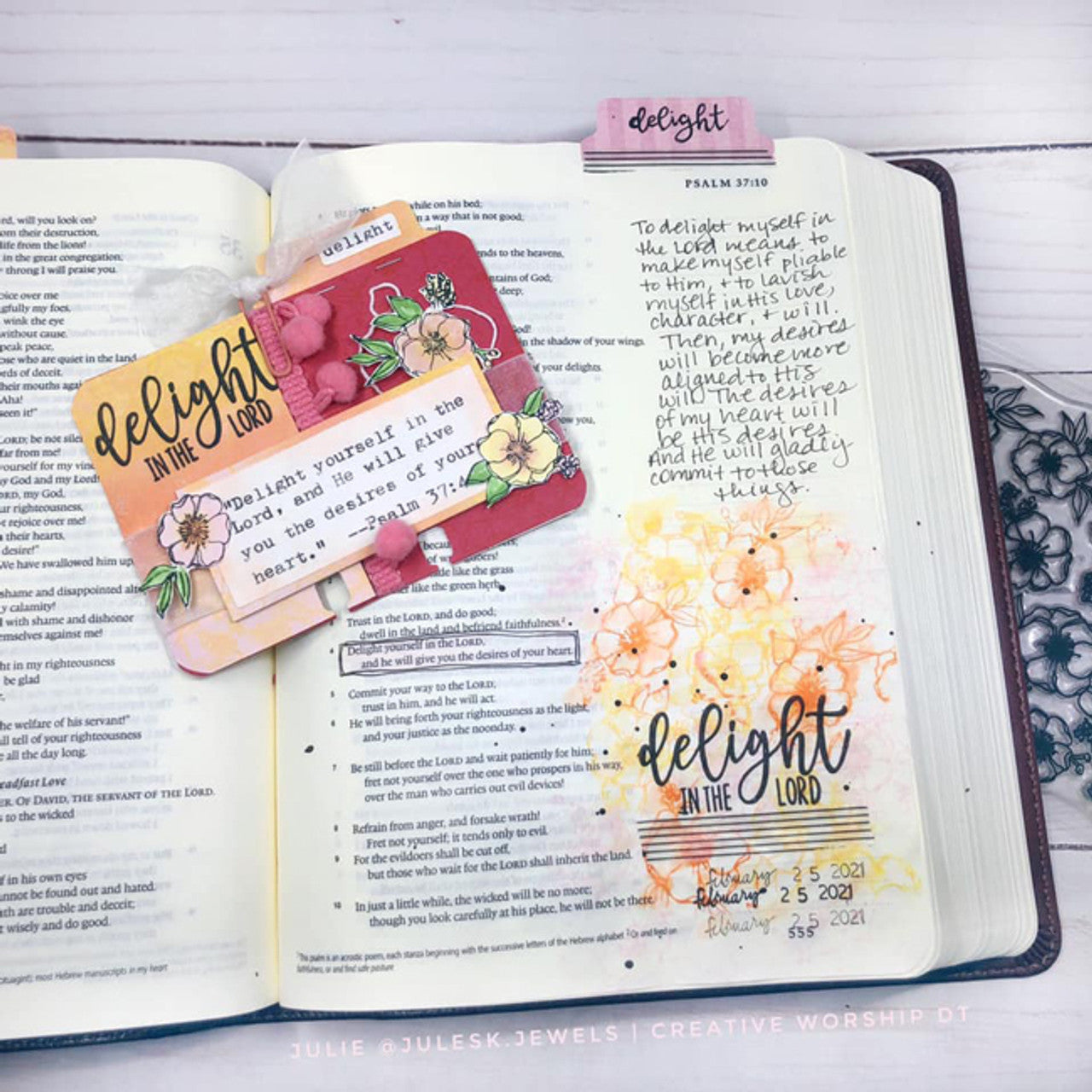 Faith Phrases Clear Stamp Set