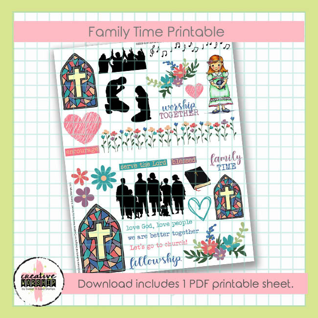 Family Time Printable PDF