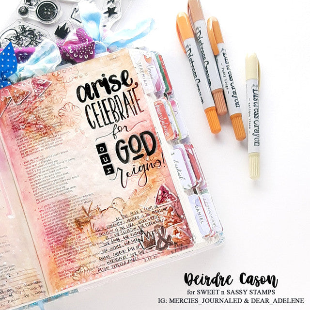 Grunge Elements 3 Clear Stamp Set