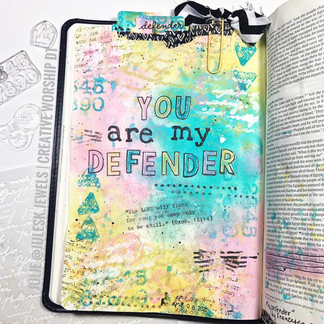 Grunge Elements 3 Clear Stamp Set