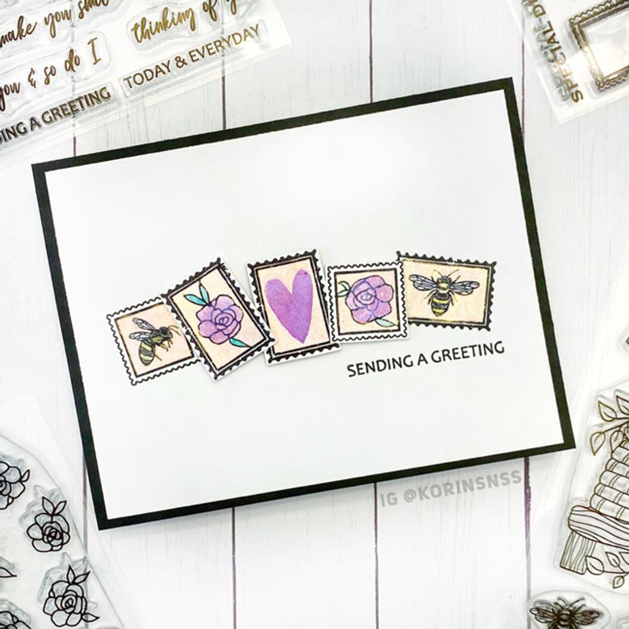 Going Postal Clear Stamp Set