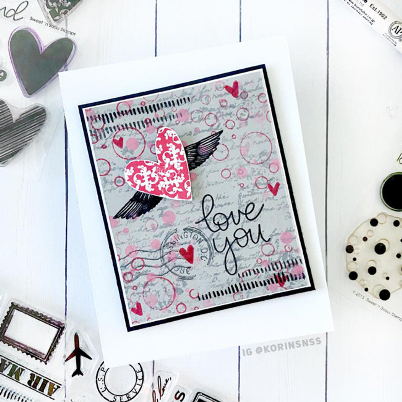 Going Postal Clear Stamp Set