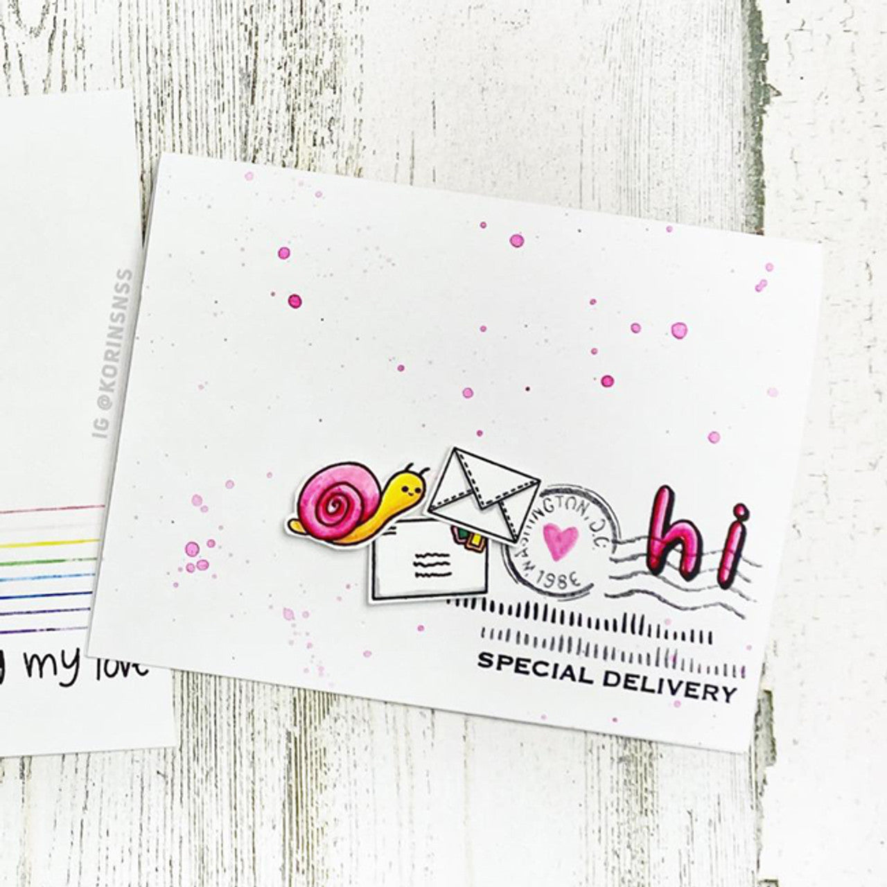 Happy Mail Clear Stamp Set