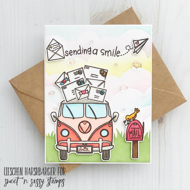 Happy Mail Stamp & Die Bundle