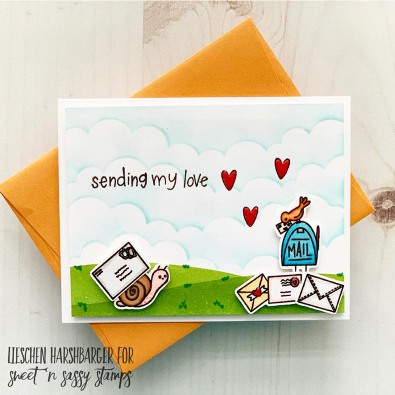 Happy Mail Clear Stamp Set