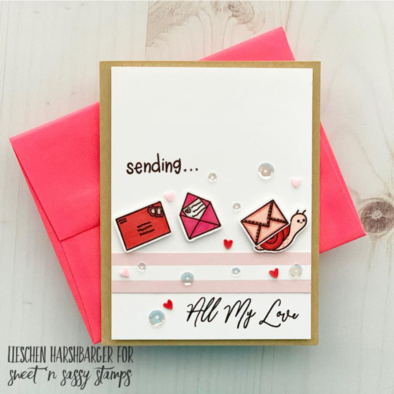 Happy Mail Clear Stamp Set