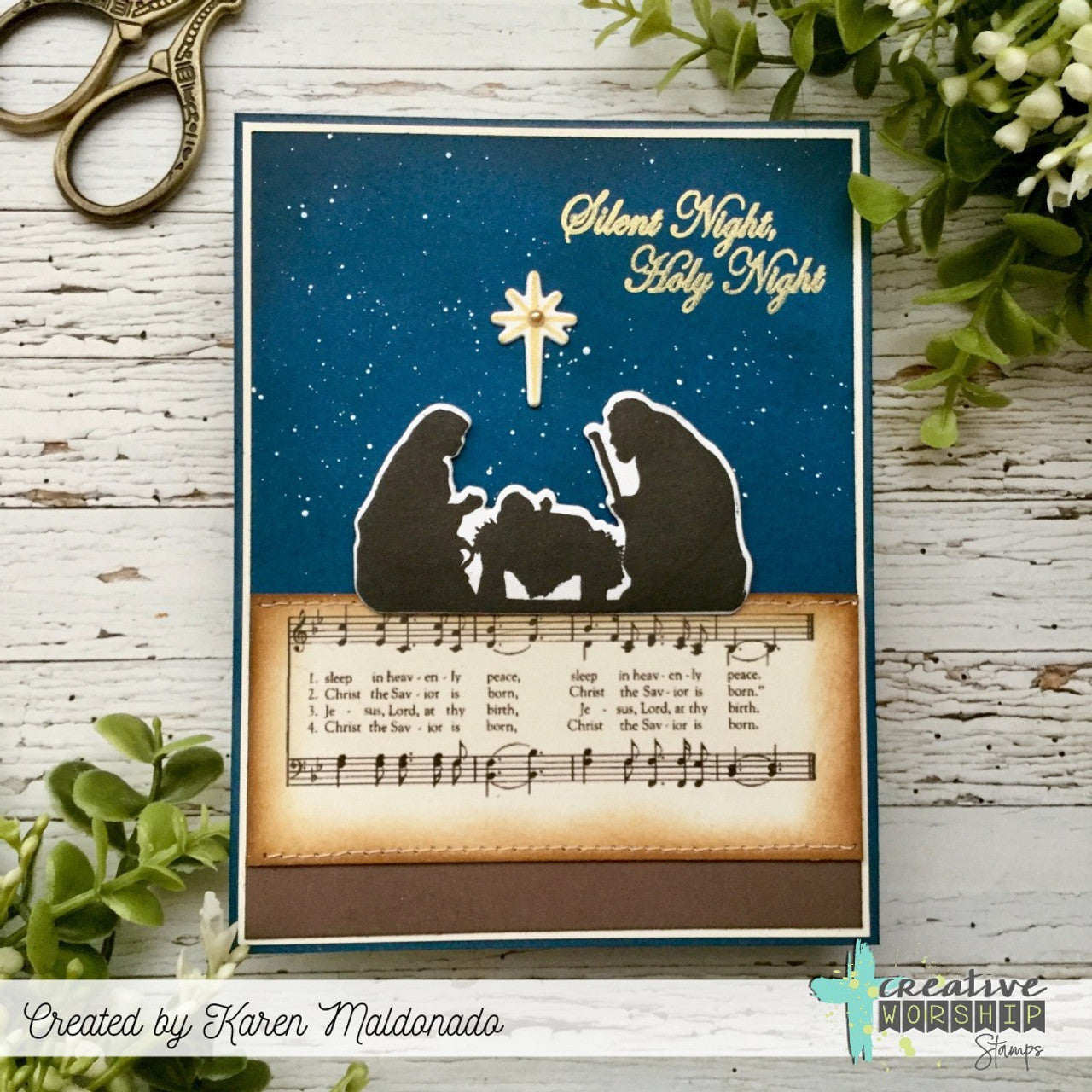 O Holy Night Clear Stamp Set