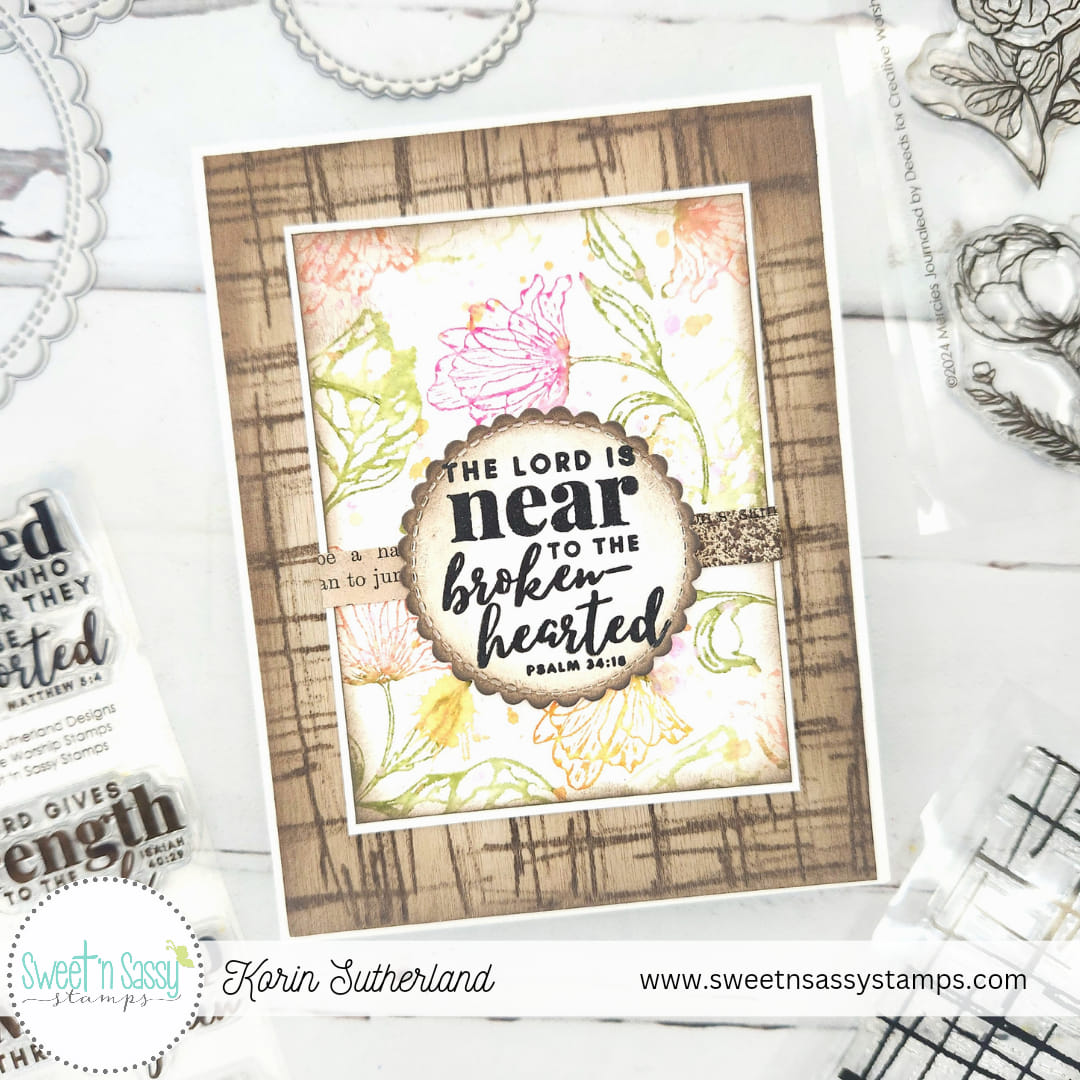 Messy Marks Background Clear Stamp