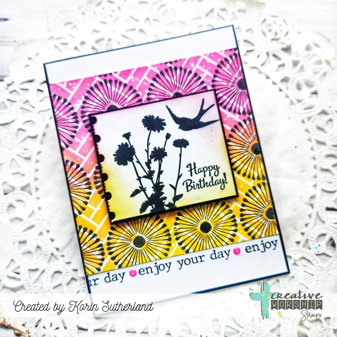 Nature Silhouettes 4 Clear Stamp Set