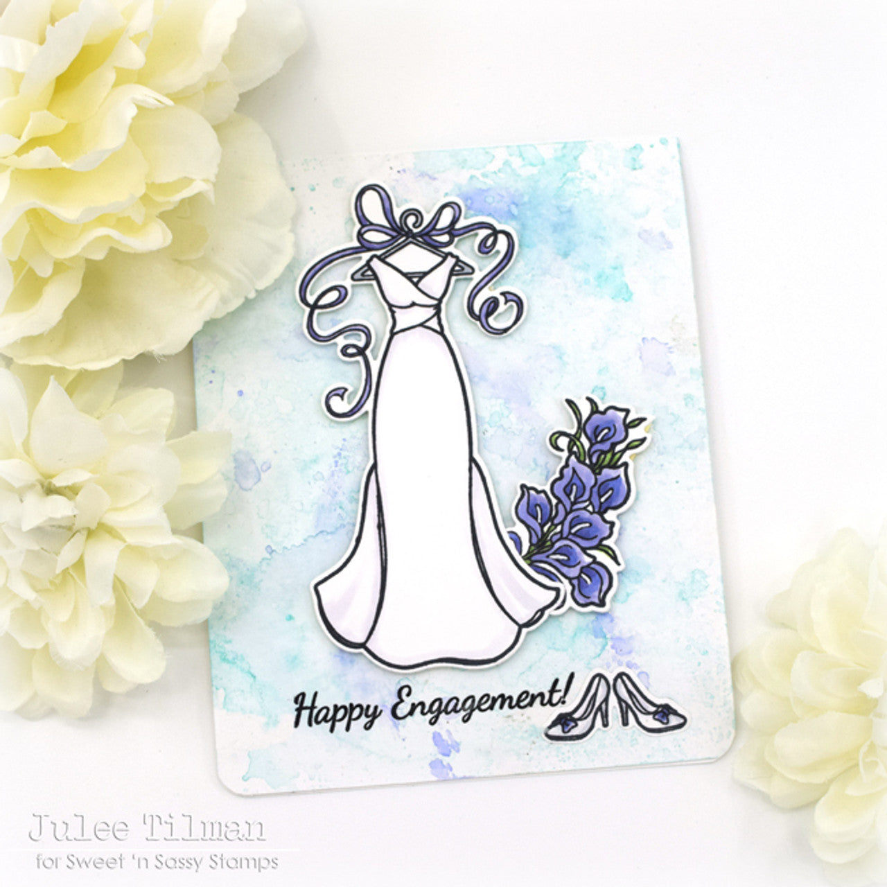Engagement & Wedding Innies Clear Stamp Set
