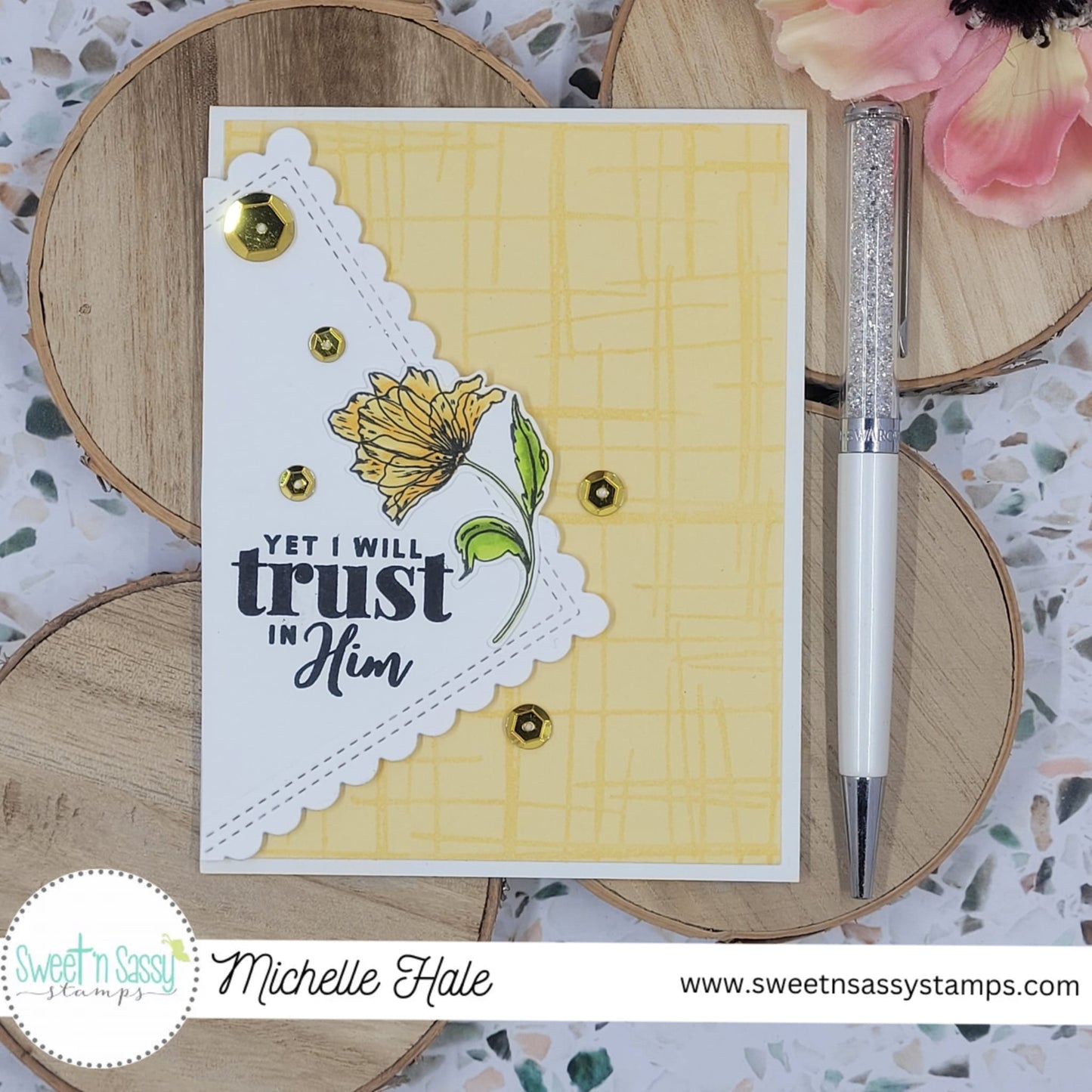 Messy Marks Background Clear Stamp