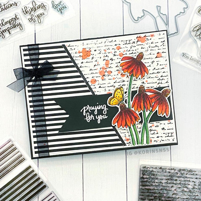 Background Builders: Stripes Clear Stamp Set