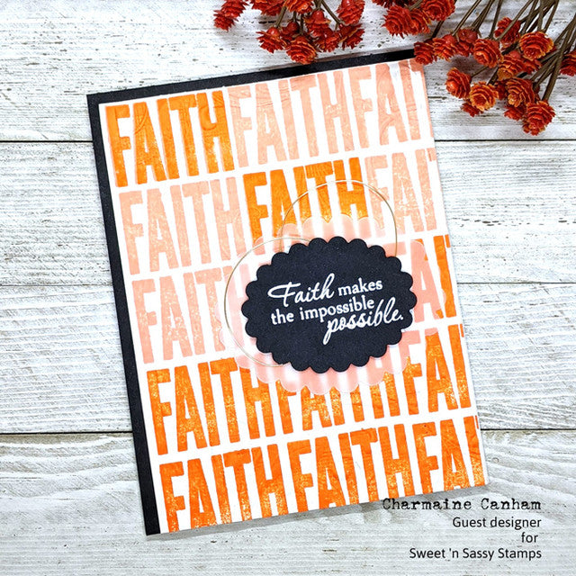 Choose Faith Clear Stamp Set