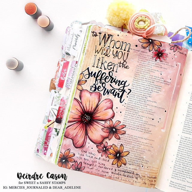 Fantastic Flowers Clear Stamp Set