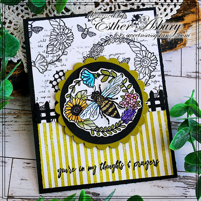 Flower Garden Clear Stamp Set