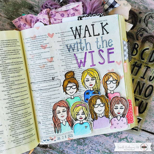 Girl Power Clear Stamp Set