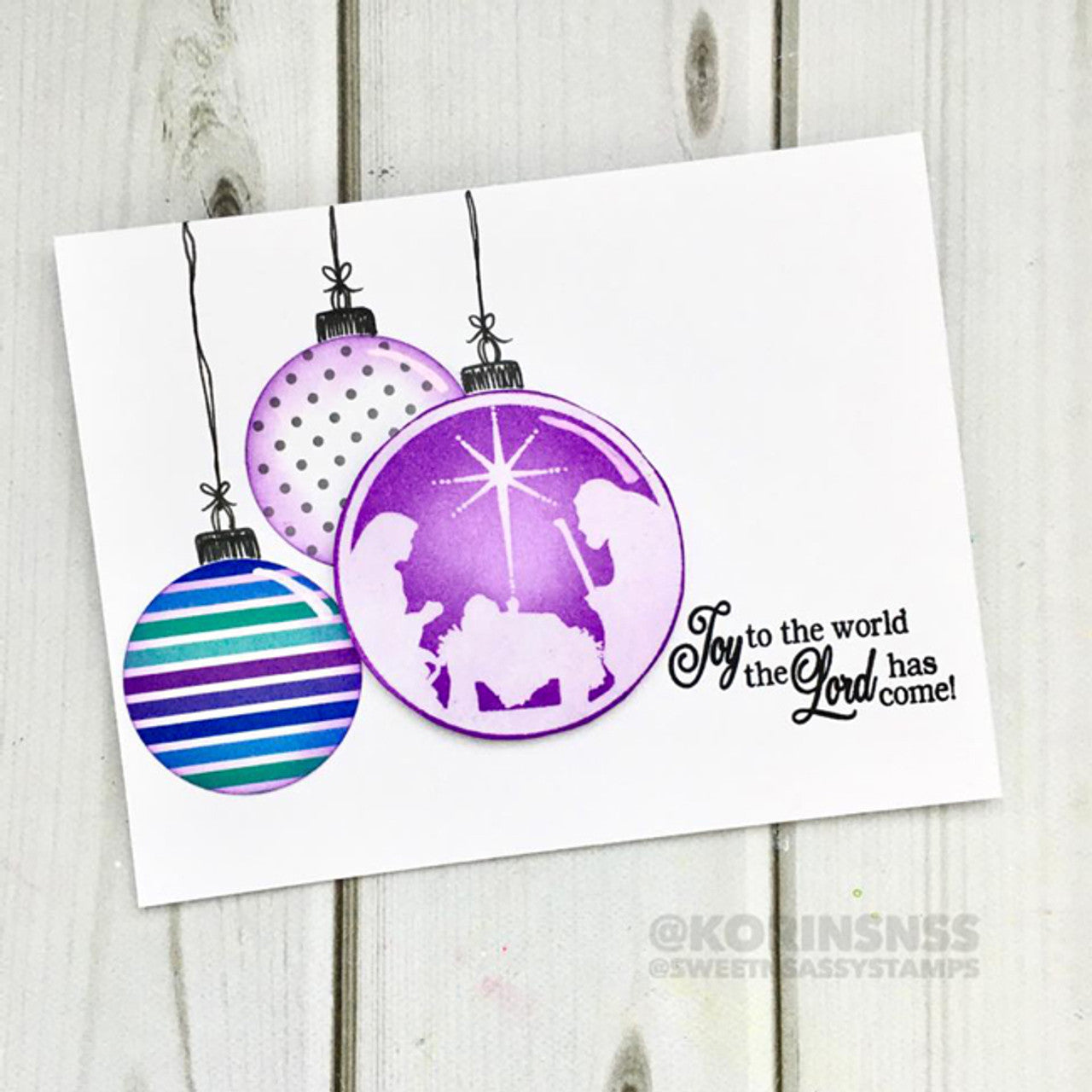 O Holy Night Clear Stamp Set