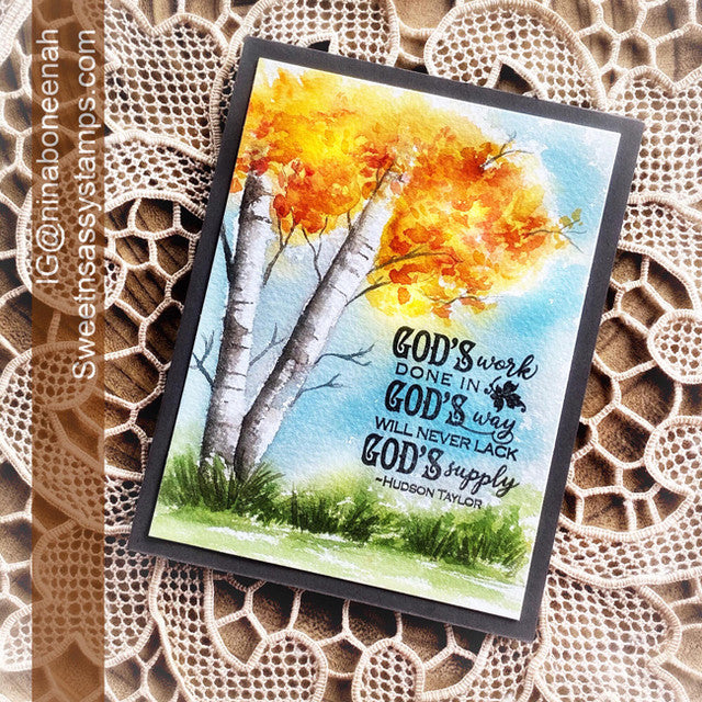Faith Quote Blocks Stamp Set