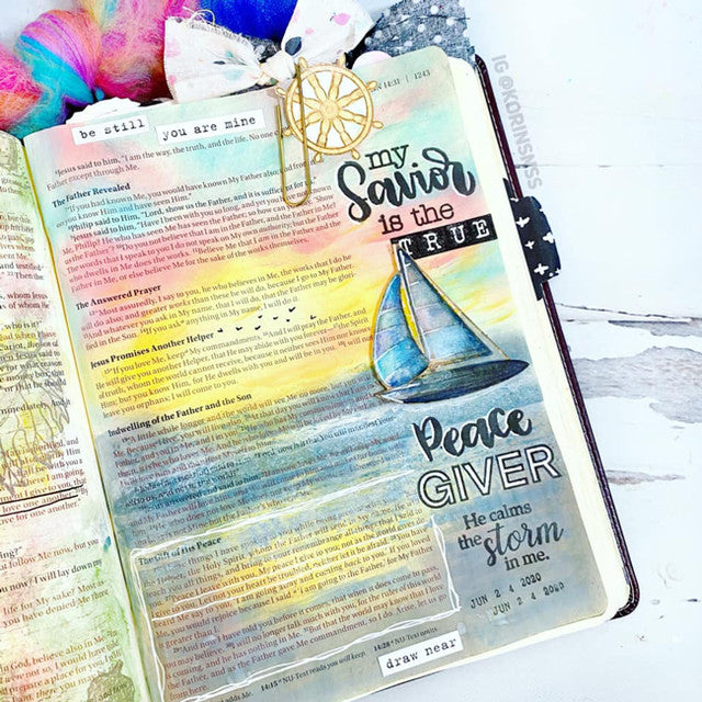 Peace Be Still Clear Stamp Set
