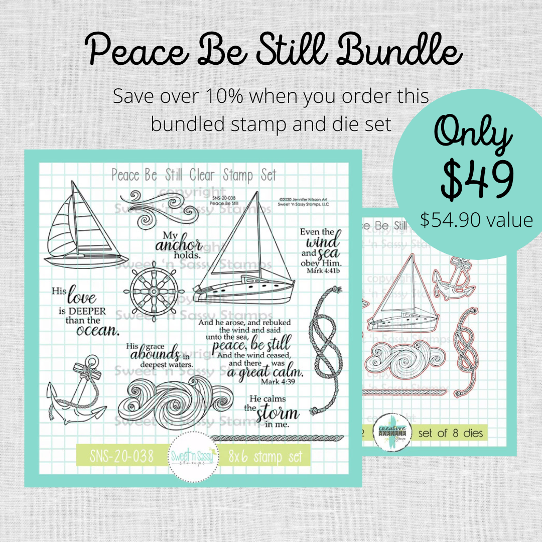 Peace Be Still Stamp & Die Bundle