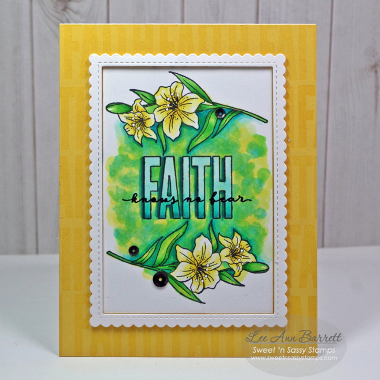 Choose Faith Clear Stamp Set