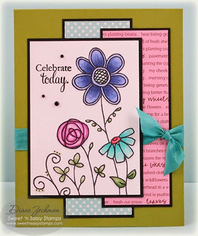 Sunshine & Flowers Clear Stamp Set
