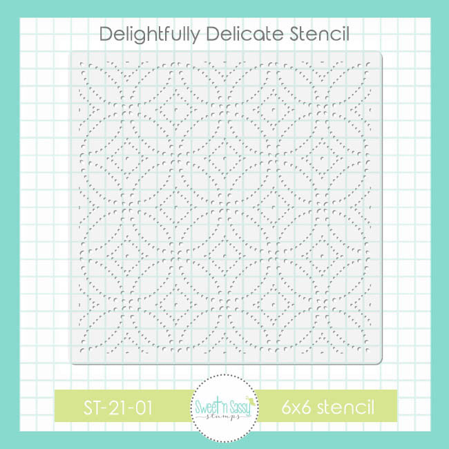 Delightfully Delicate Stencil