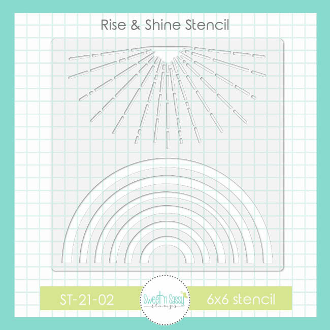 Rise & Shine Stencil