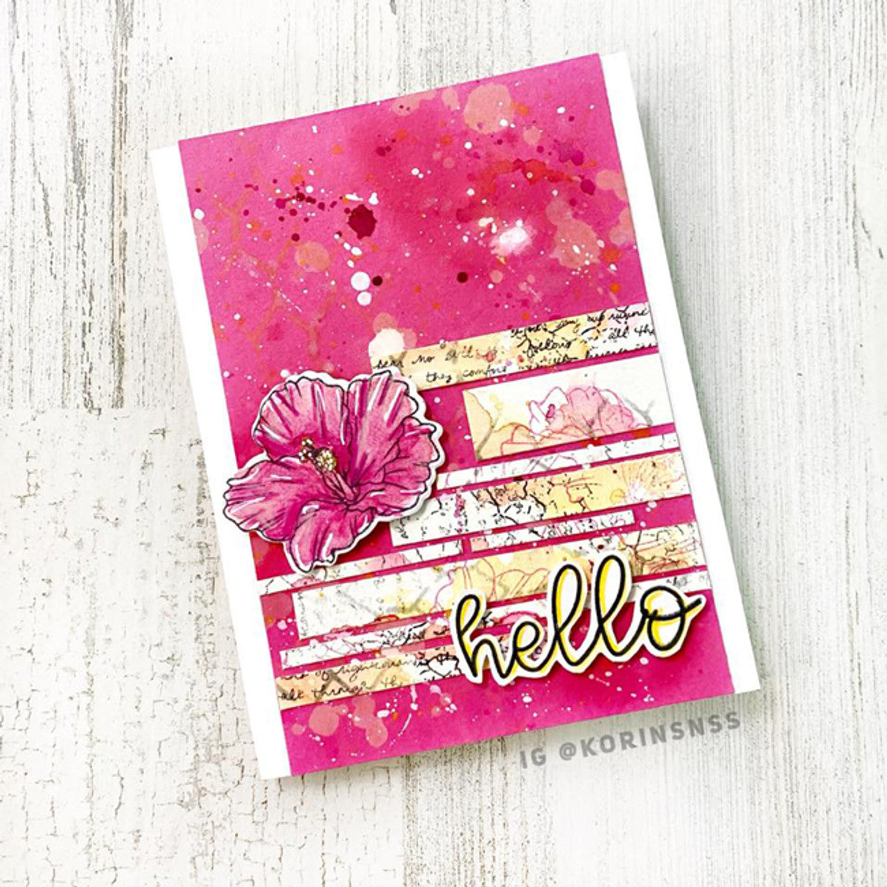 Curly Girl Alpha Clear Stamp Set
