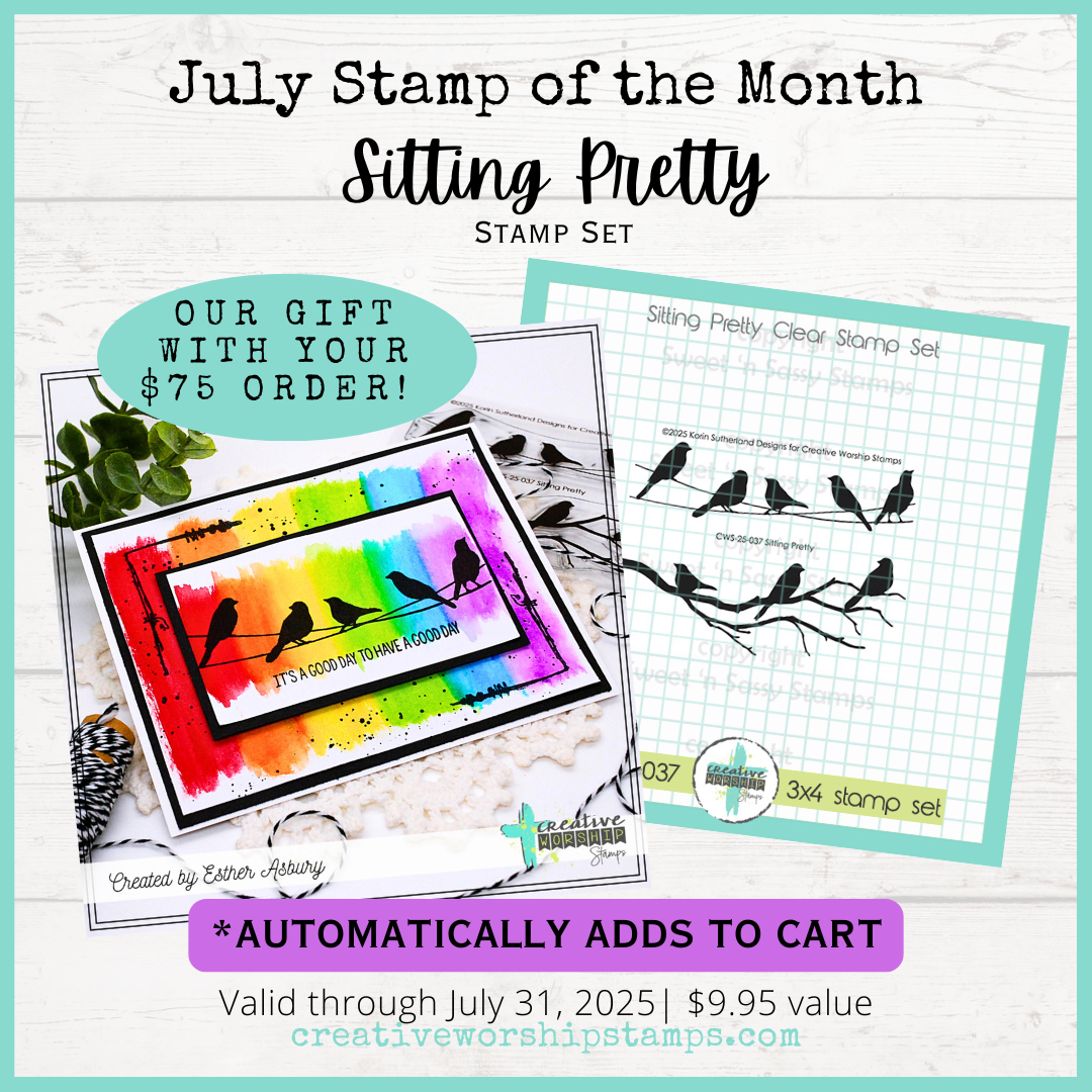 FREE SOTM: Sitting Pretty Clear Stamp Set