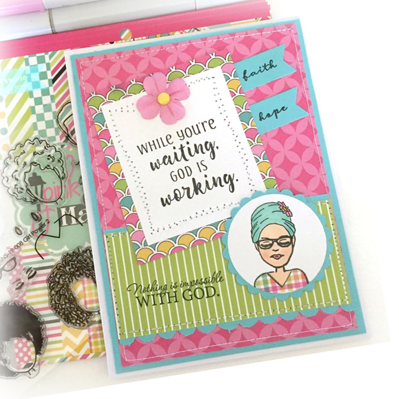Girl Power 2 Clear Stamp Set