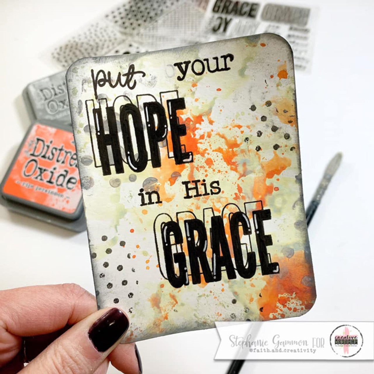 Choose Faith Clear Stamp Set
