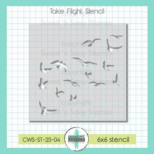 Take Flight Stencil