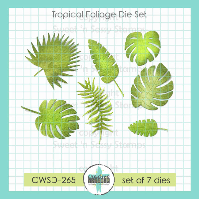 Tropical Foliage Die Set