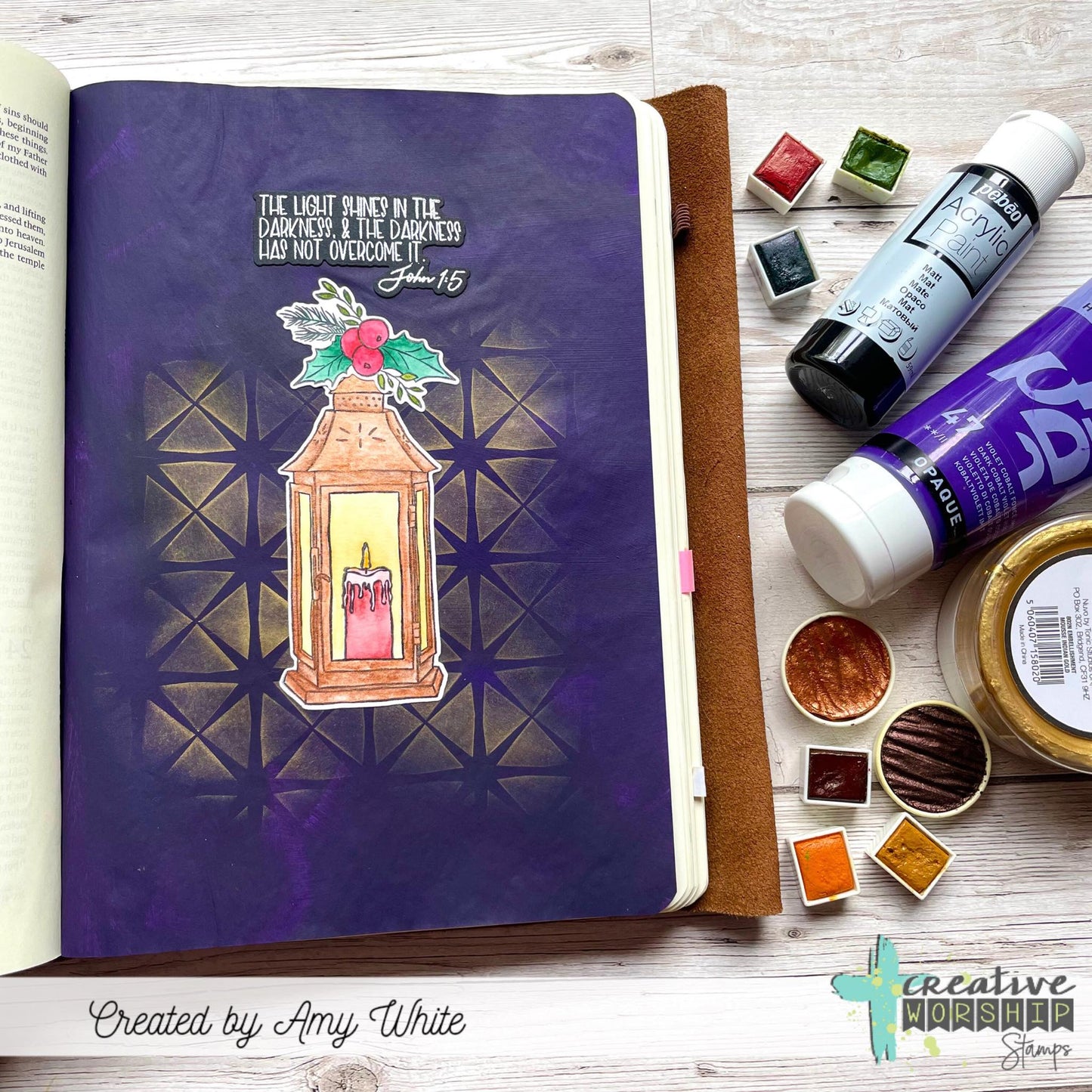 Lantern Light Clear Stamp Set