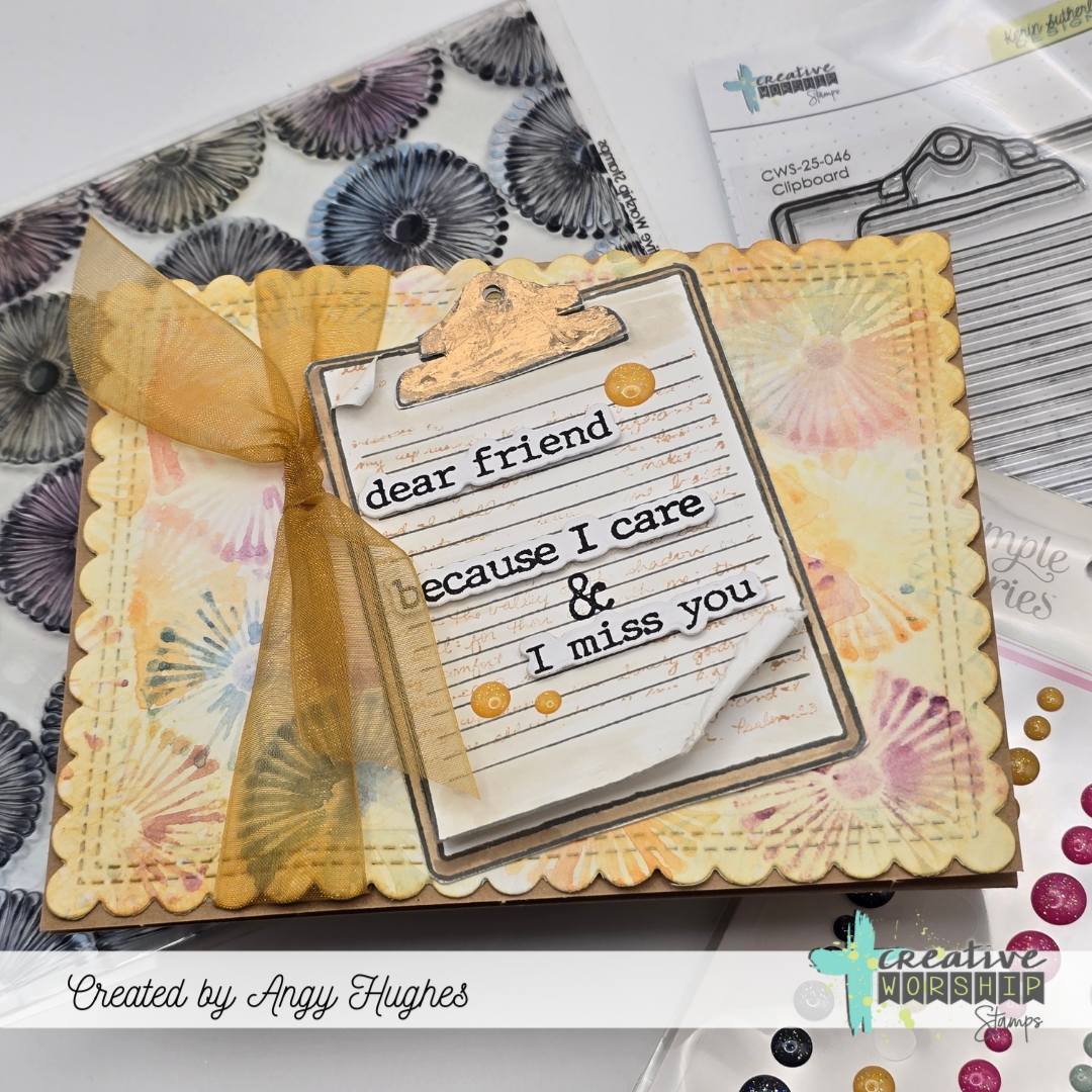 Typed Thoughts Clear Stamp Set